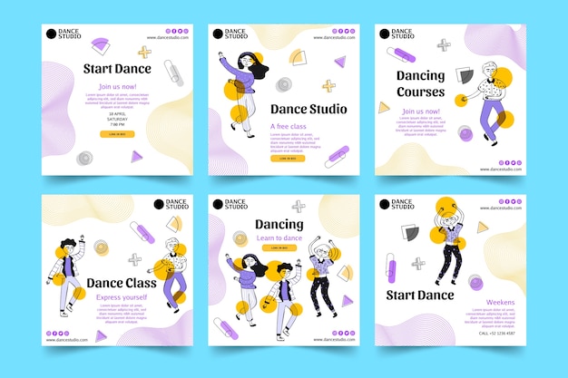 Raccolta di post di instagram danzanti