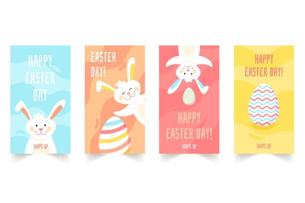 Raccolta di storie instagram del giorno di Pasqua