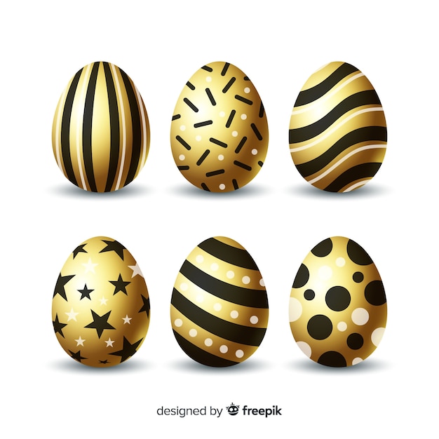 Raccolta di uova di Pasqua