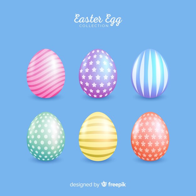 Raccolta di uova di Pasqua