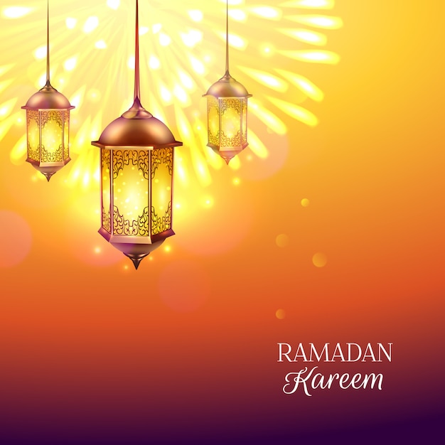 Ramadan Lantern Illustration