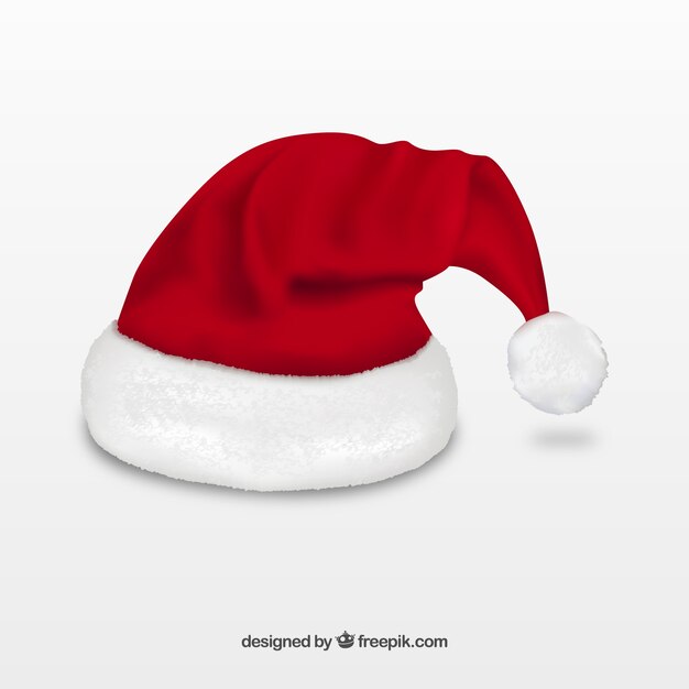 Realistico cappello di Babbo Natale