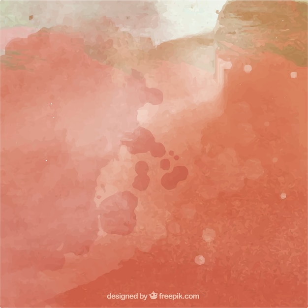 Red abstract background di acquarello