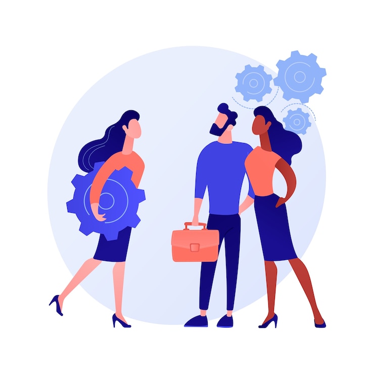 Vettore gratuito risorse umane, gestione dei talenti. scelta del personale, reclutamento del personale, agenzia di collocamento. manager delle risorse umane professionali che selezionano l'illustrazione di concetto delle nuove reclute