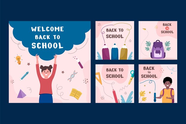 Ritorno a scuola raccolta di post su instagram