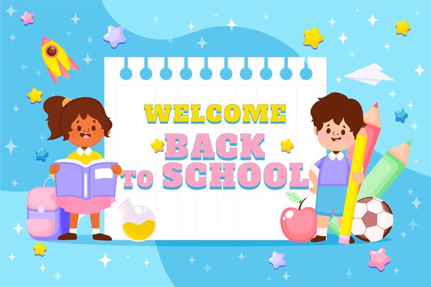 Ritorno allo sfondo della scuola