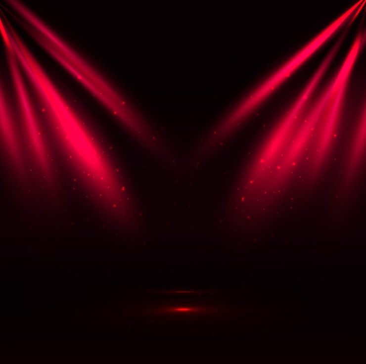 Vettore gratuito rosa, luci, fondo