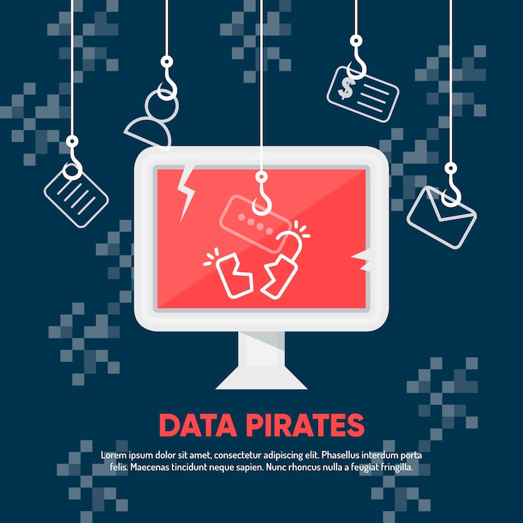 Vettore gratuito ruba il tema dell'illustrazione dei dati