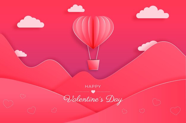 San Valentino in stile carta