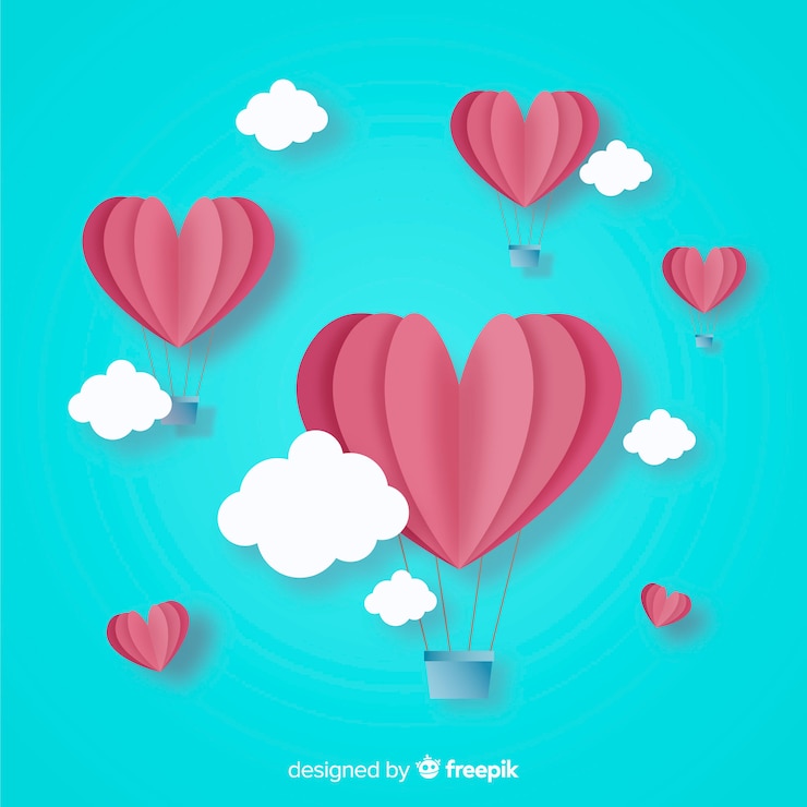 Vettore gratuito san valentino sullo sfondo.