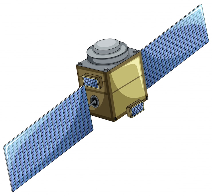 Vettore gratuito satellite