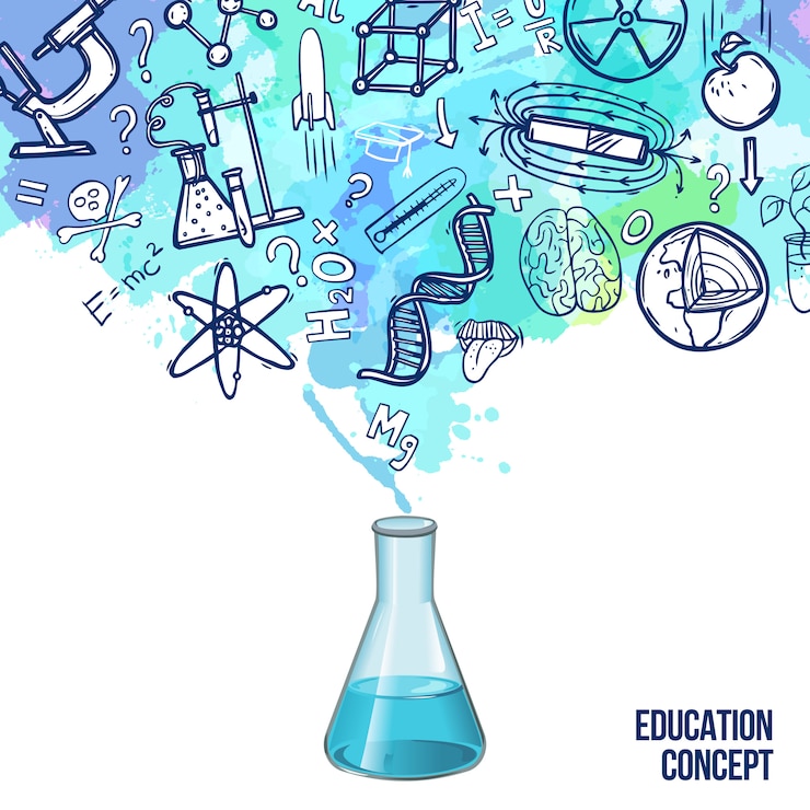 Vettore gratuito schizzo di concetto di educazione