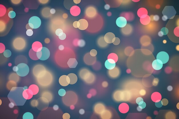 Scintillio leggero del bokeh su fondo astratto