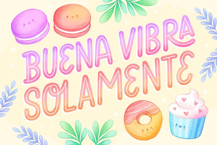 Vettore gratuito scritta color pastello caramella disegnata a mano