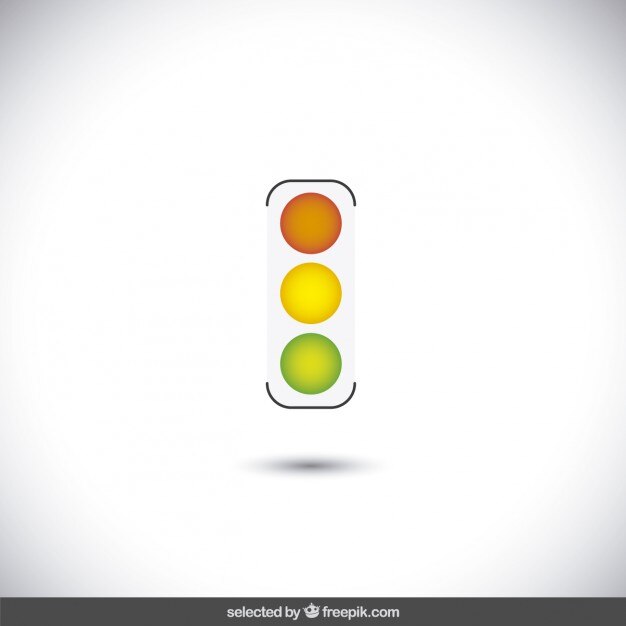 Vettore gratuito semaforo logo