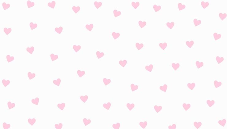 Vettore gratuito semplice e carino modello di cuore carta da parati per copule anniversario