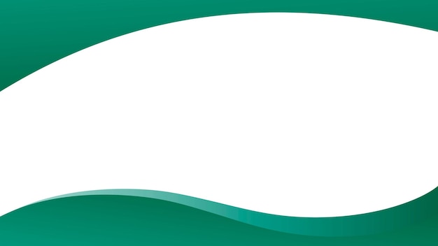 Semplice vettore di sfondo verde vuoto per le imprese
