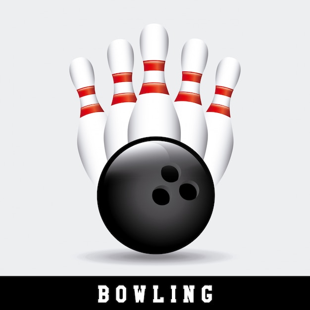 Set da bowling con palla