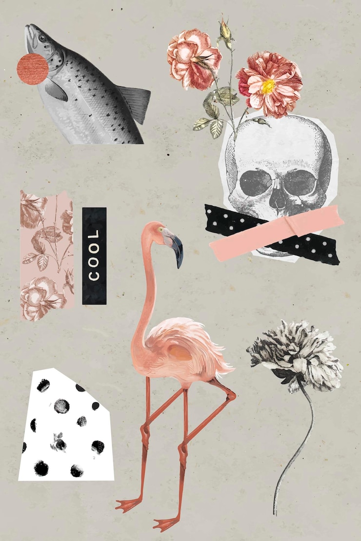 Vettore gratuito set di adesivi vintage e cool
