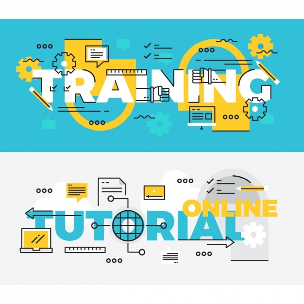 Vettore gratuito set di banner aziendali