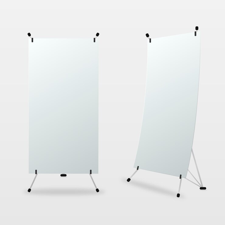 Vettore gratuito set di banner di stand x.
