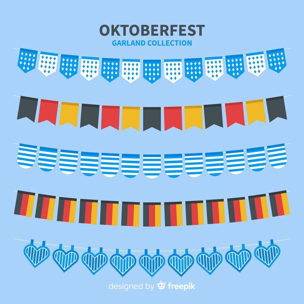 Set di ghirlande dell&#39;Oktoberfest