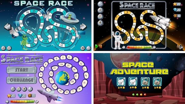 Set di giochi spaziali