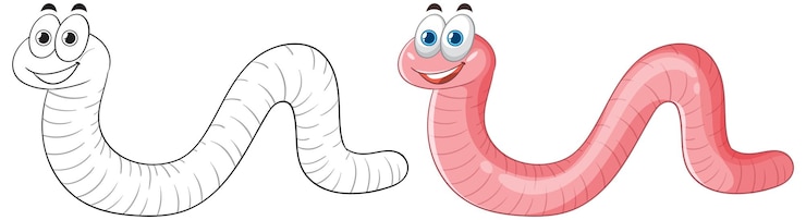 Vettore gratuito set di illustrazioni vettoriali di caricature caricature