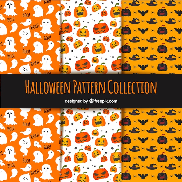 Set di modelli di Halloween
