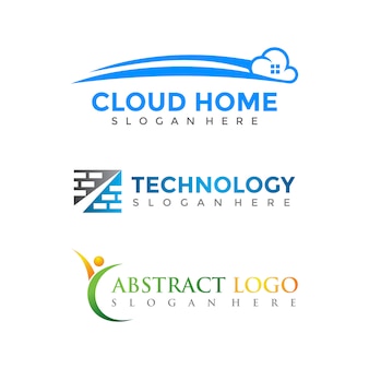 Set di modelli di Logo Design moderno