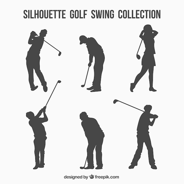 Set di sagoma altalena da golf