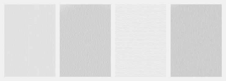 Vettore gratuito set di texture di carta