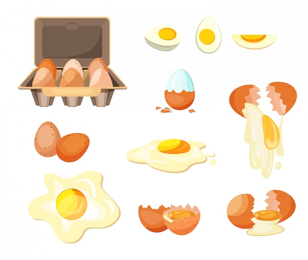 Set di uova di cottura