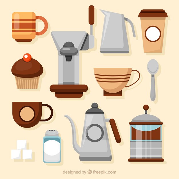 Set di utensili caffetteria