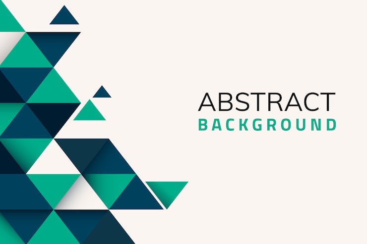 Vettore gratuito sfondamento astratto geometrico
