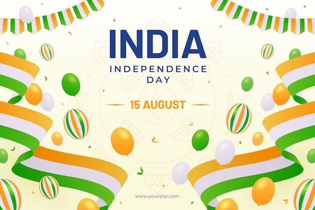 Sfondamento della celebrazione della Giornata dell'Indipendenza dell'India