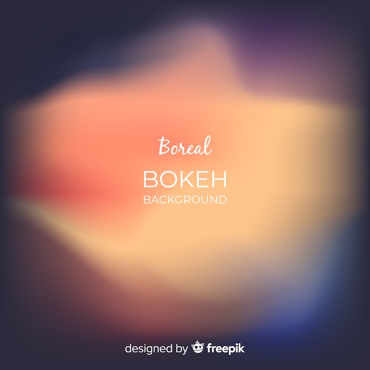 Vettore gratuito sfondato bokeh sfocato