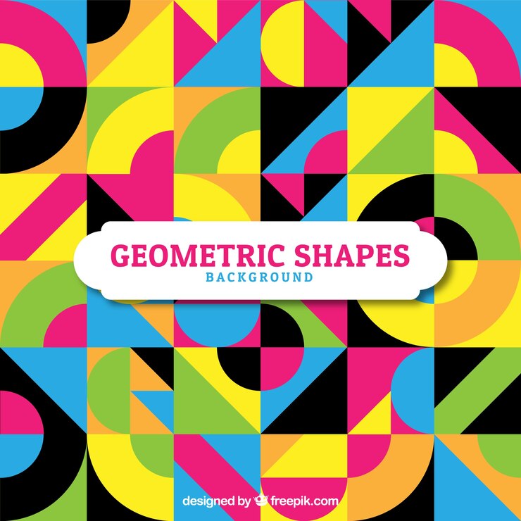 Vettore gratuito sfondio astratto con forme geometriche