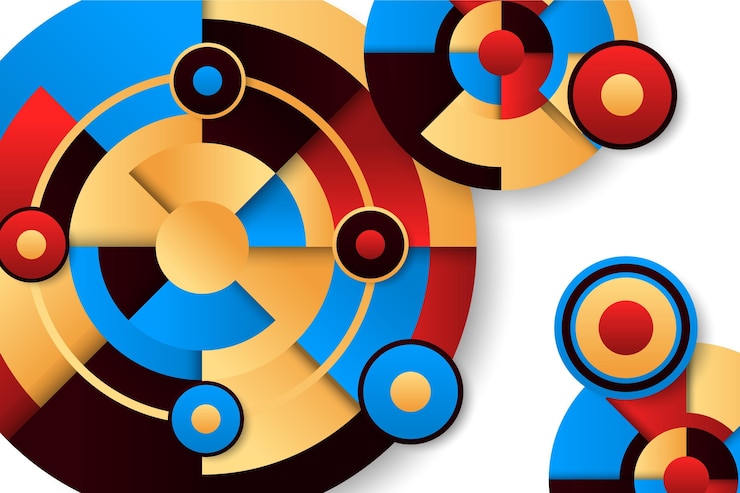 Vettore gratuito sfondio astratto con forme geometriche