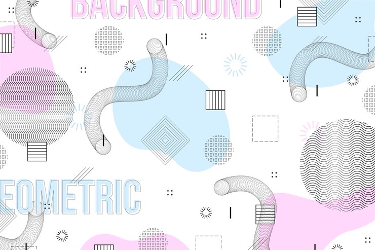 Vettore gratuito sfondio astratto con forme geometriche