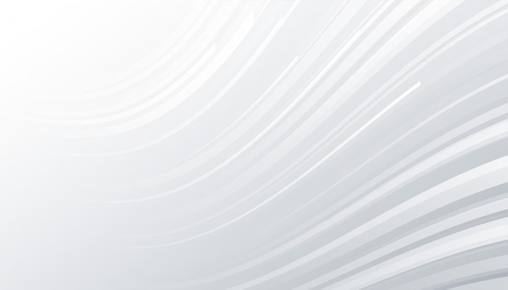 Vettore gratuito sfondio bianco e grigio minimo con linee ondulate
