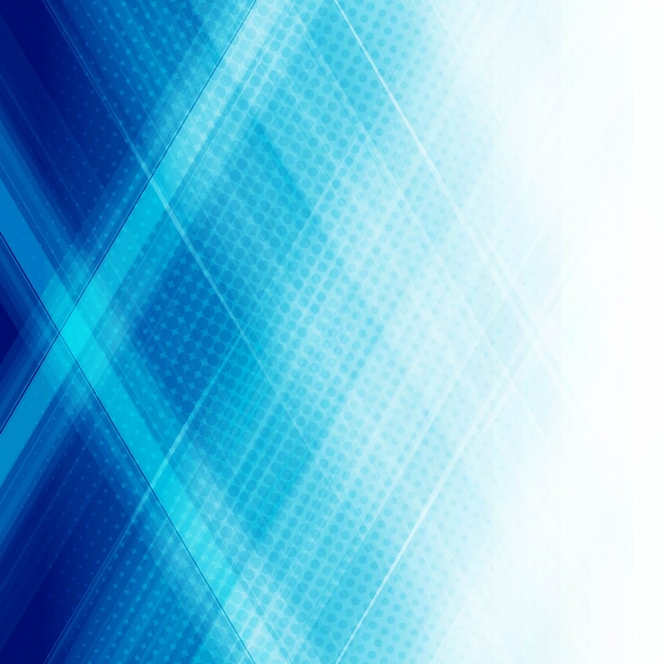 Vettore gratuito sfondio blu geometrico lucido