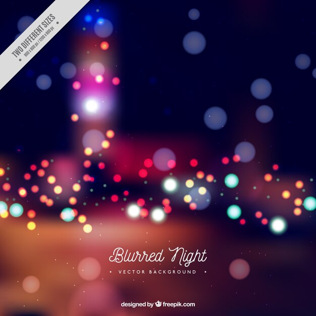 Sfondio bokeh luminoso