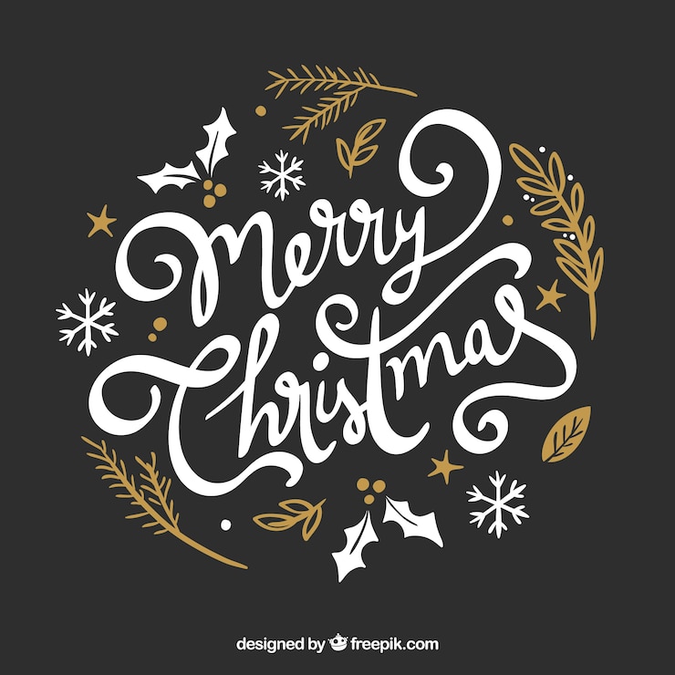 Vettore gratuito sfondio decorativo di natale