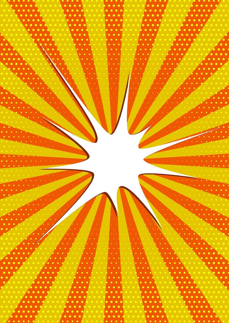 Vettore gratuito sfondio del design di starburst in stile retrò