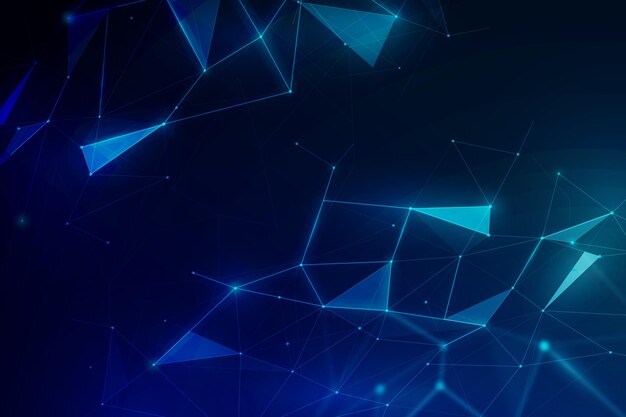 Sfondio della connessione di rete gradiente