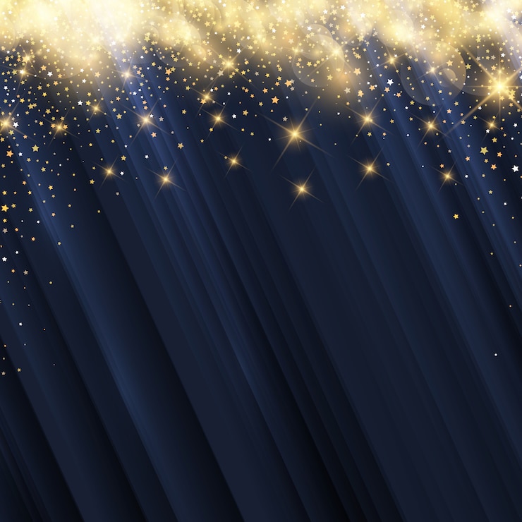 Vettore gratuito sfondio delle stelle di natale