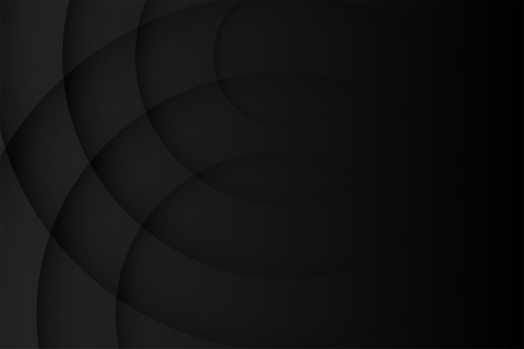 Vettore gratuito sfondio nero con linee di effetto ombra curva