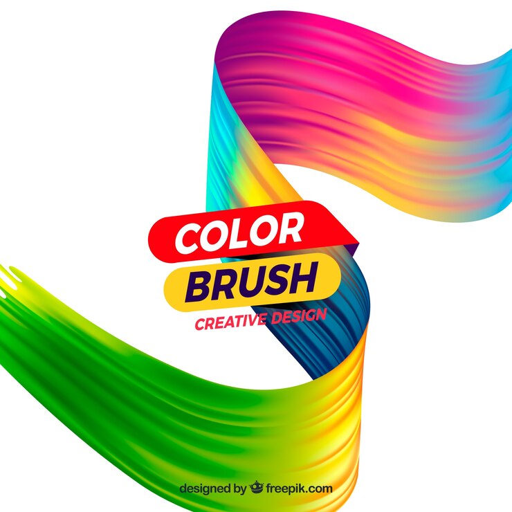 Vettore gratuito sfondio ondulato colorato