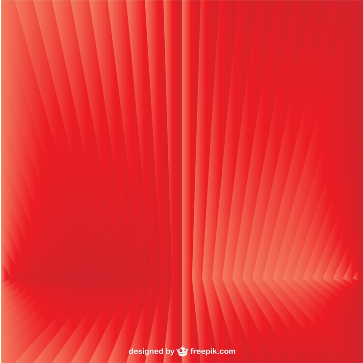 Vettore gratuito sfondio rosso 3d